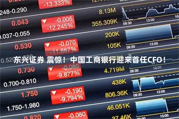 东兴证券 震惊！中国工商银行迎来首任CFO！